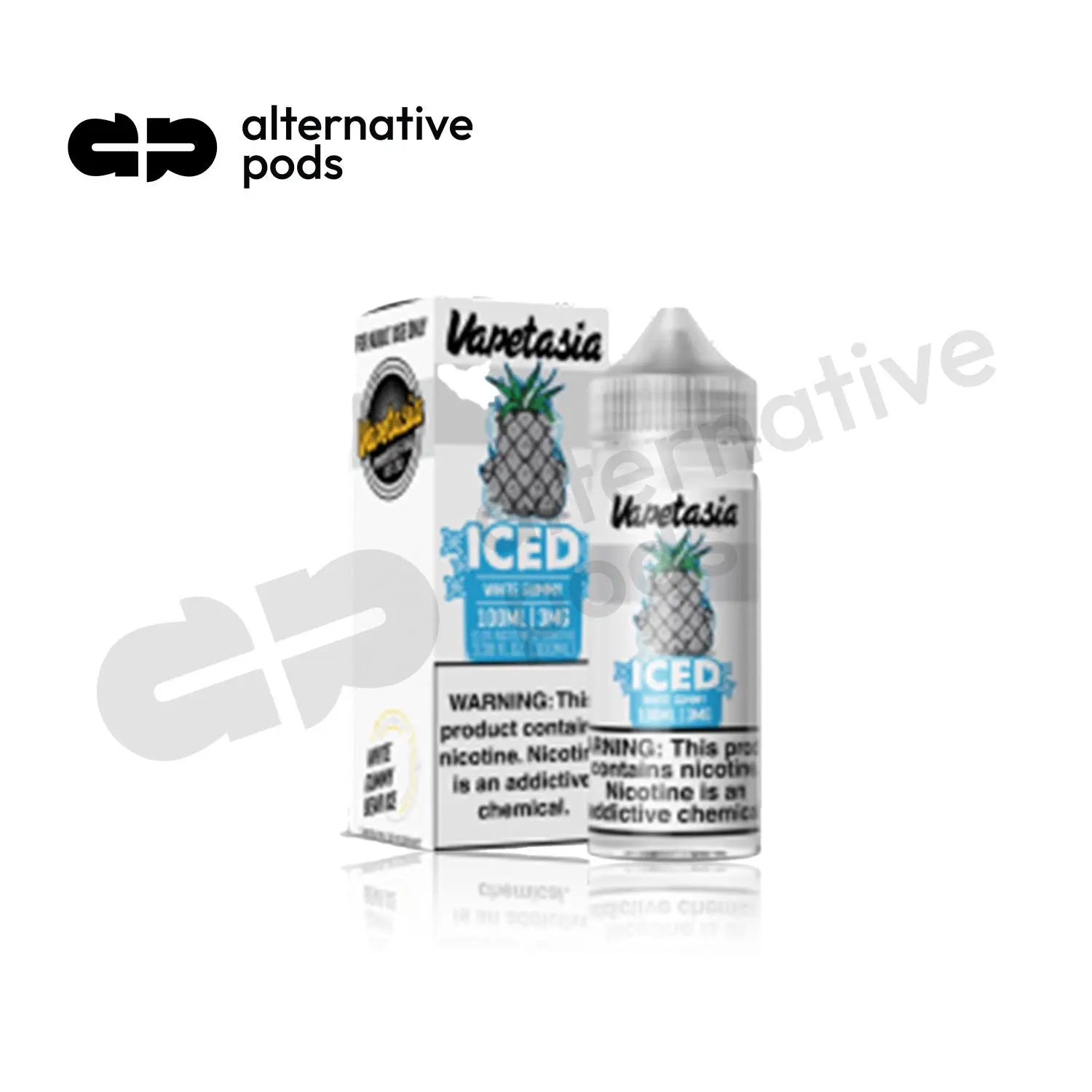 Vapetasia ICED Synthetic Nicotine E-Liquid 100ML - Alternative pods | Online Vape & Smoke Shop
