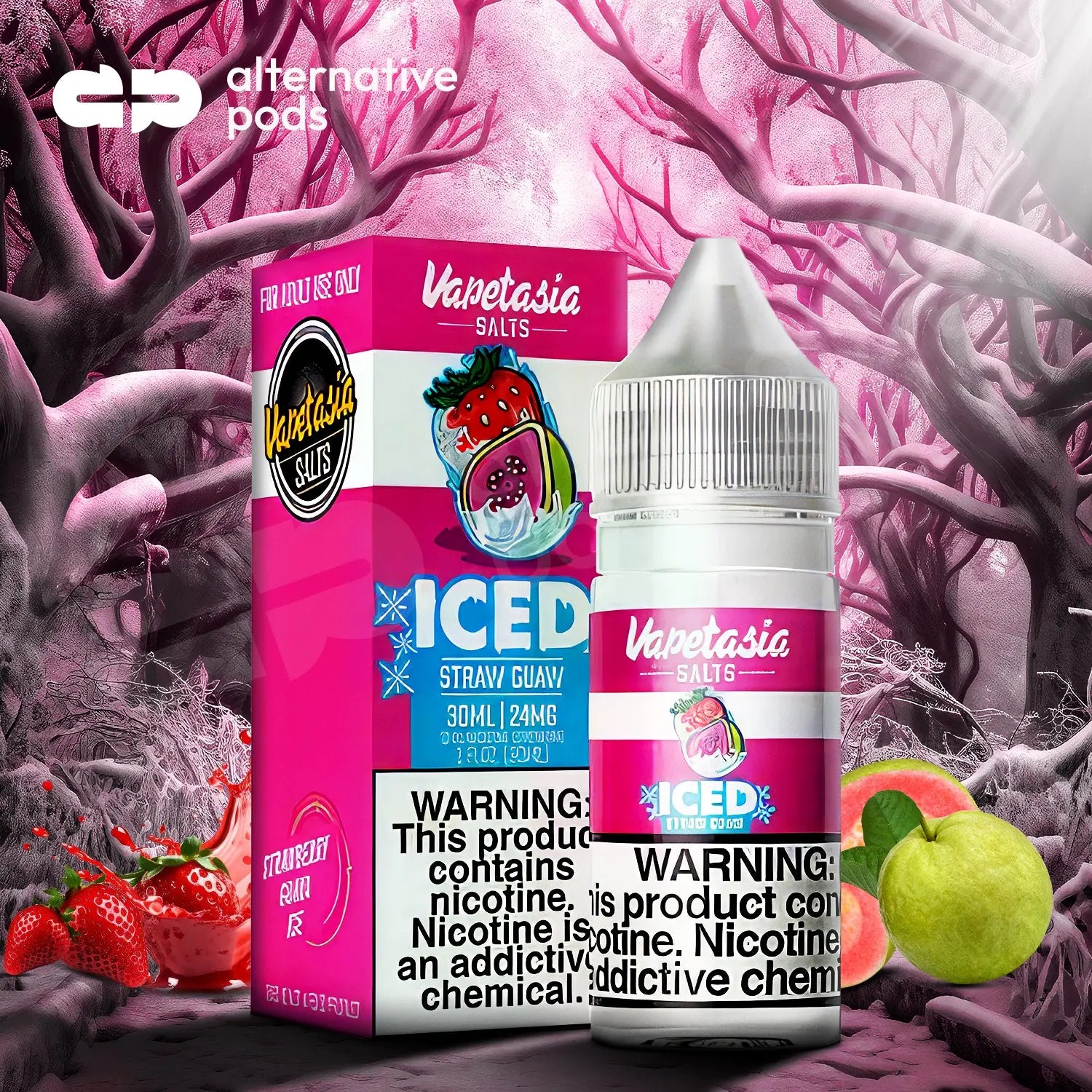 Vapetasia ICED Synthetic Nicotine Salt E-Liquid 30ML - Alternative pods | Online Vape & Smoke Shop