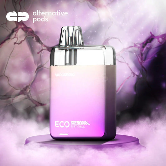 Vaporesso ECO NANO 1000mAh Pod System Starter Kit With Refillable 6ML Pod - Alternative pods | Online Vape & Smoke Shop