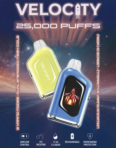 Velocity 25K Disposable - Alternative pods | Online Vape & Smoke Shop