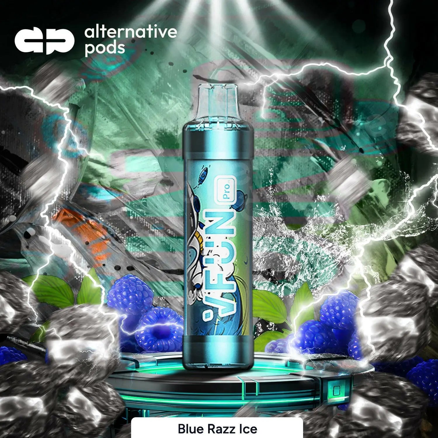 Vfun Pro Disposable Vape - Blue Razz Ice 