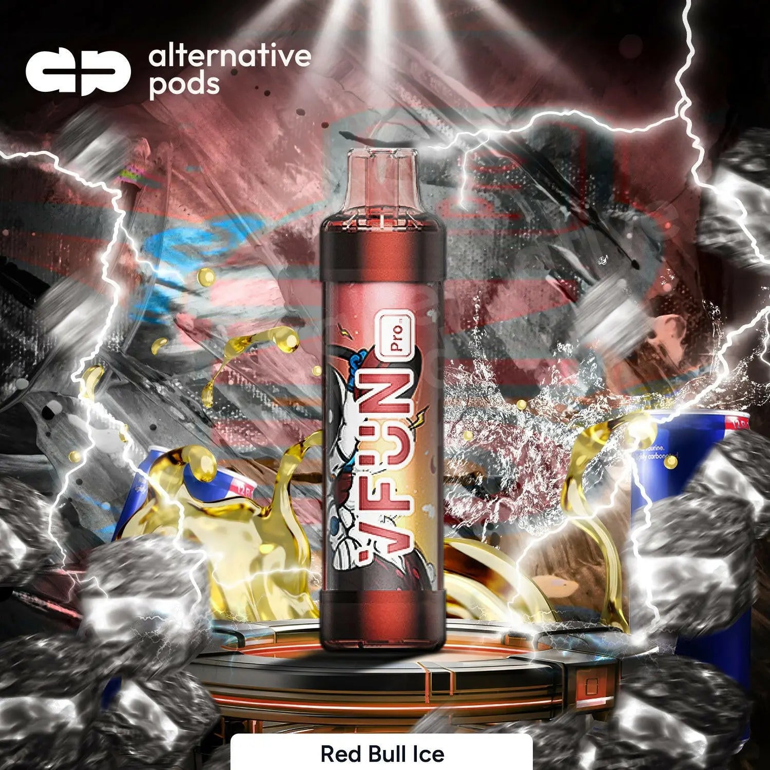 Vfun Pro Disposable Vape - Red Bull Ice 