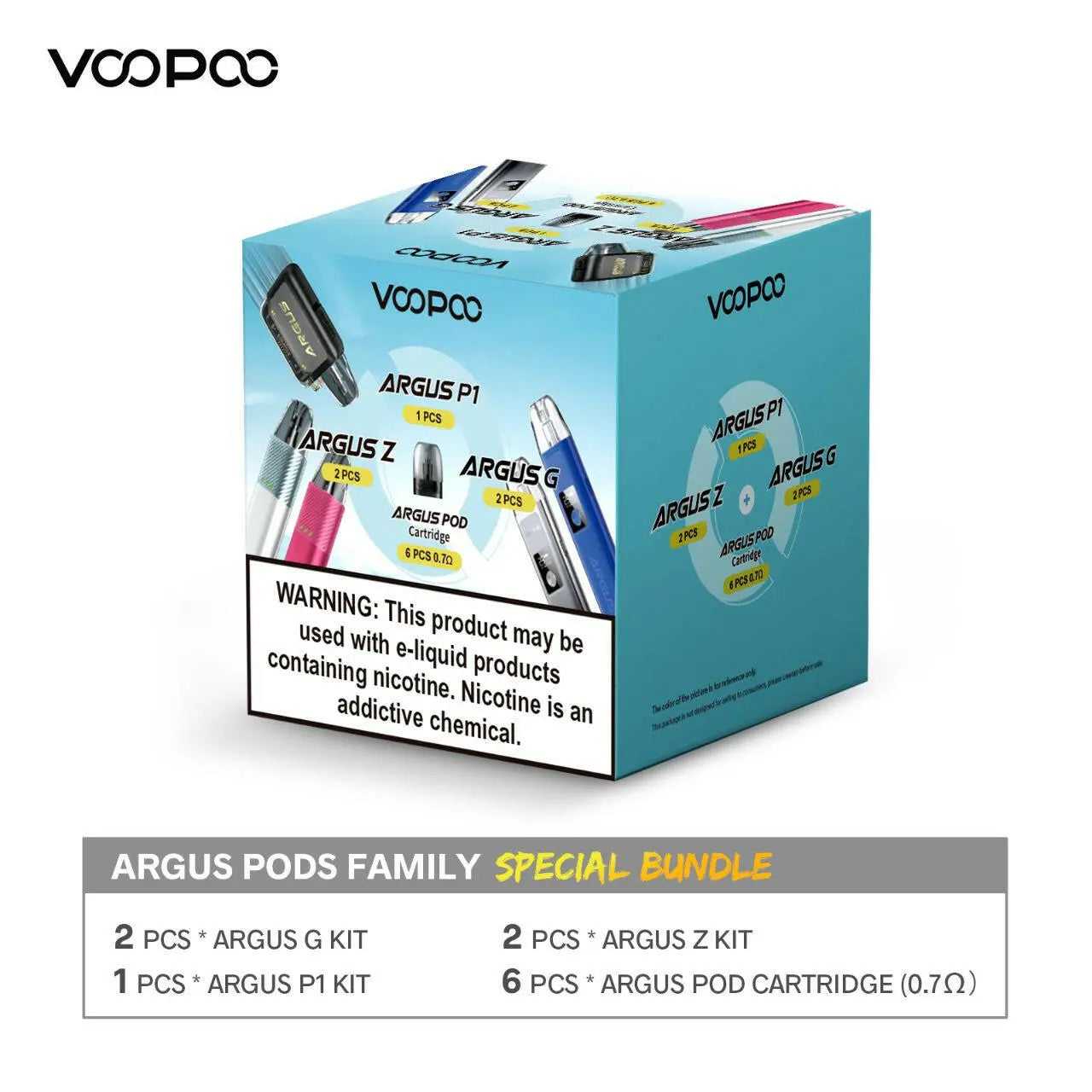 VooPoo ARGUS Pod  Family Bundle - Alternative pods | Online Vape & Smoke Shop