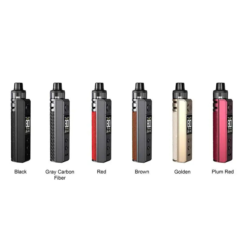 VooPoo DRAG H80 S 18650 Pod System Starter Kit With Refillable 4.5ML PnP Pod II - Alternative pods | Online Vape & Smoke Shop