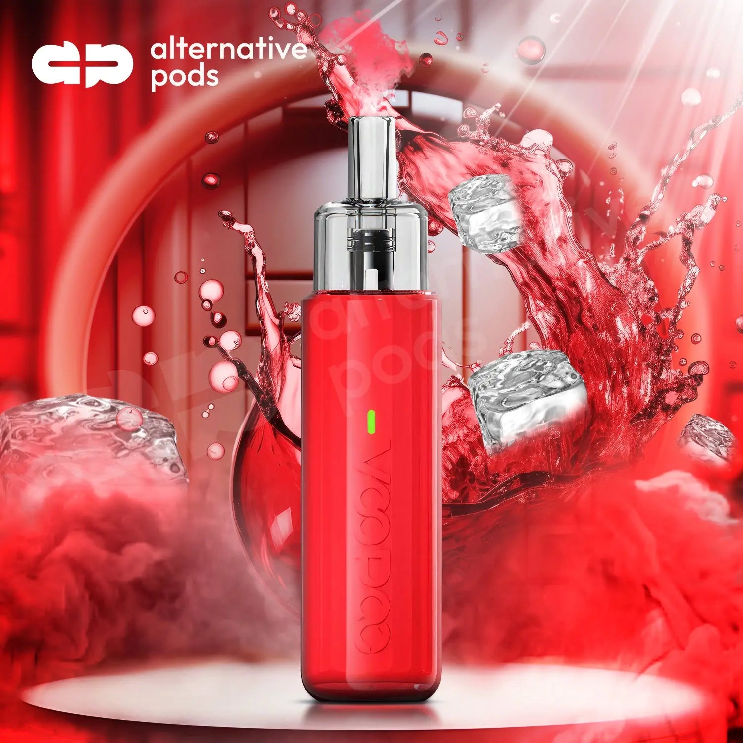 VooPoo Doric Q 800mAh Pod System Starter Kit With Refillable 2ML ITO Cartridge Pod - Alternative pods | Online Vape & Smoke Shop