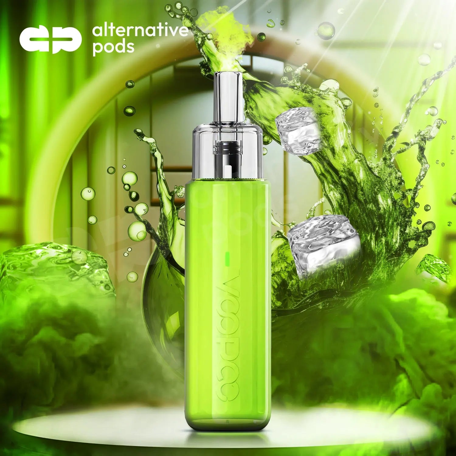 VooPoo Doric Q 800mAh Pod System Starter Kit With Refillable 2ML ITO Cartridge Pod - Alternative pods | Online Vape & Smoke Shop