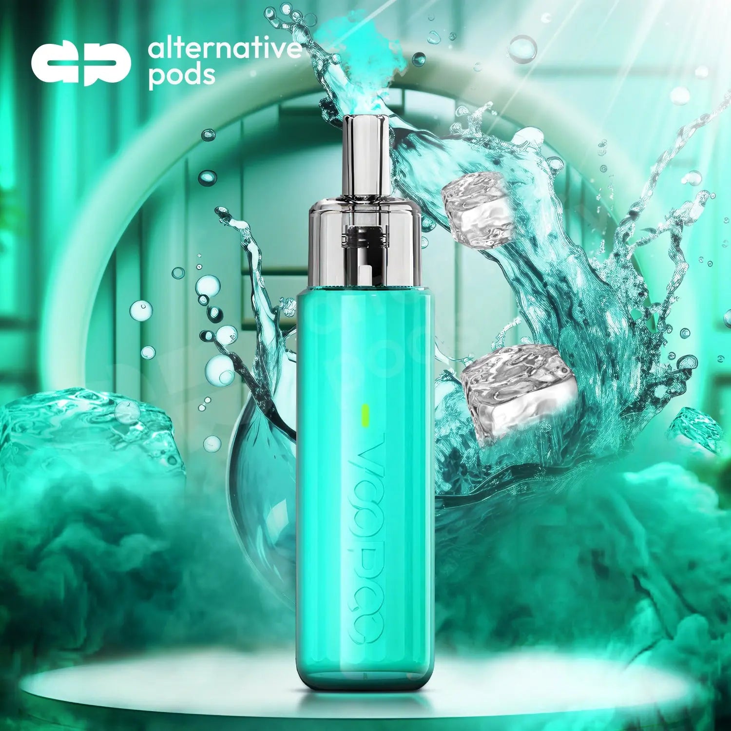 VooPoo Doric Q 800mAh Pod System Starter Kit With Refillable 2ML ITO Cartridge Pod - Alternative pods | Online Vape & Smoke Shop