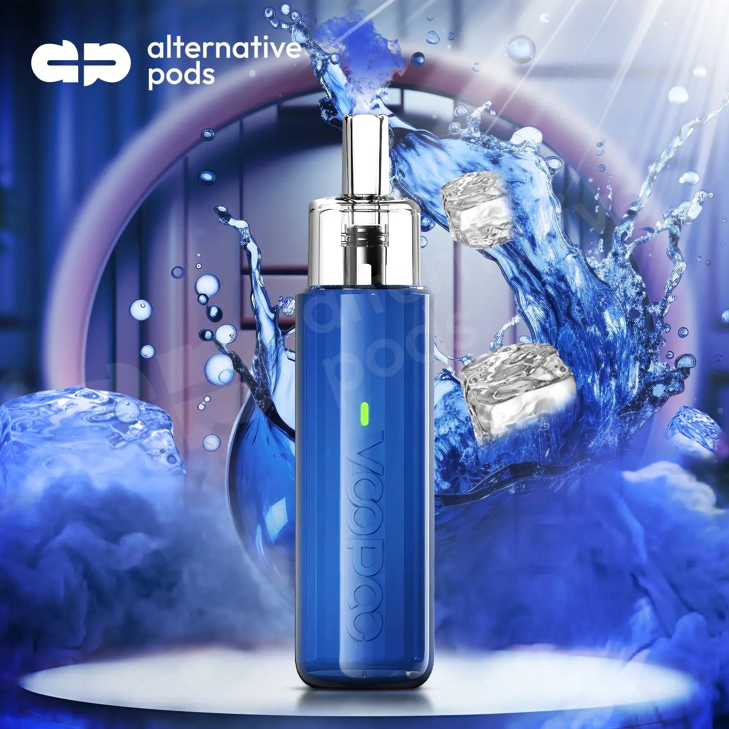 VooPoo Doric Q 800mAh Pod System Starter Kit With Refillable 2ML ITO Cartridge Pod - Alternative pods | Online Vape & Smoke Shop