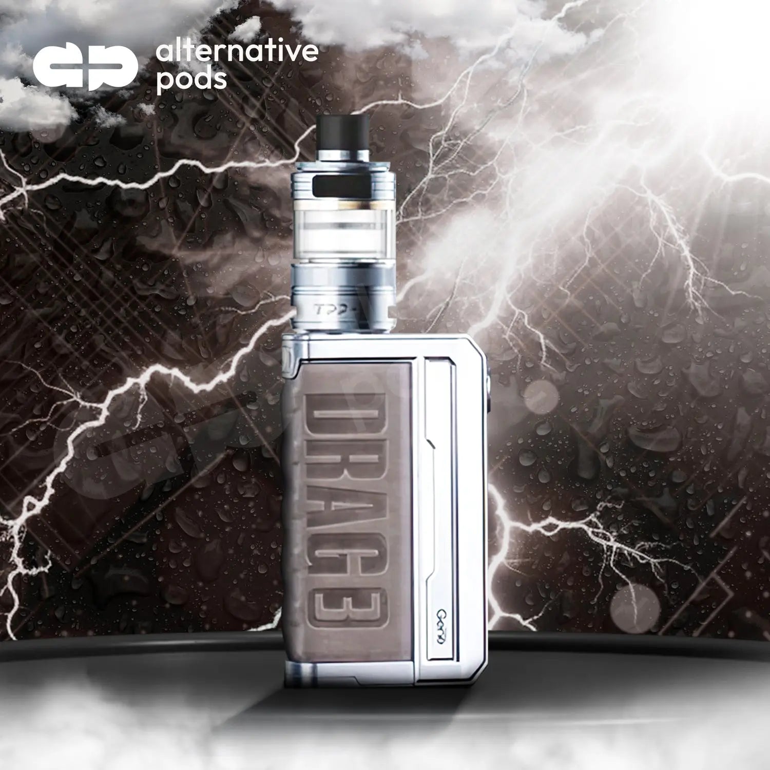 VooPoo Drag 3 TPP-X 177W 18650 Pod System Starter Kit With Refillable 5.5ML Pod - Alternative pods | Online Vape & Smoke Shop