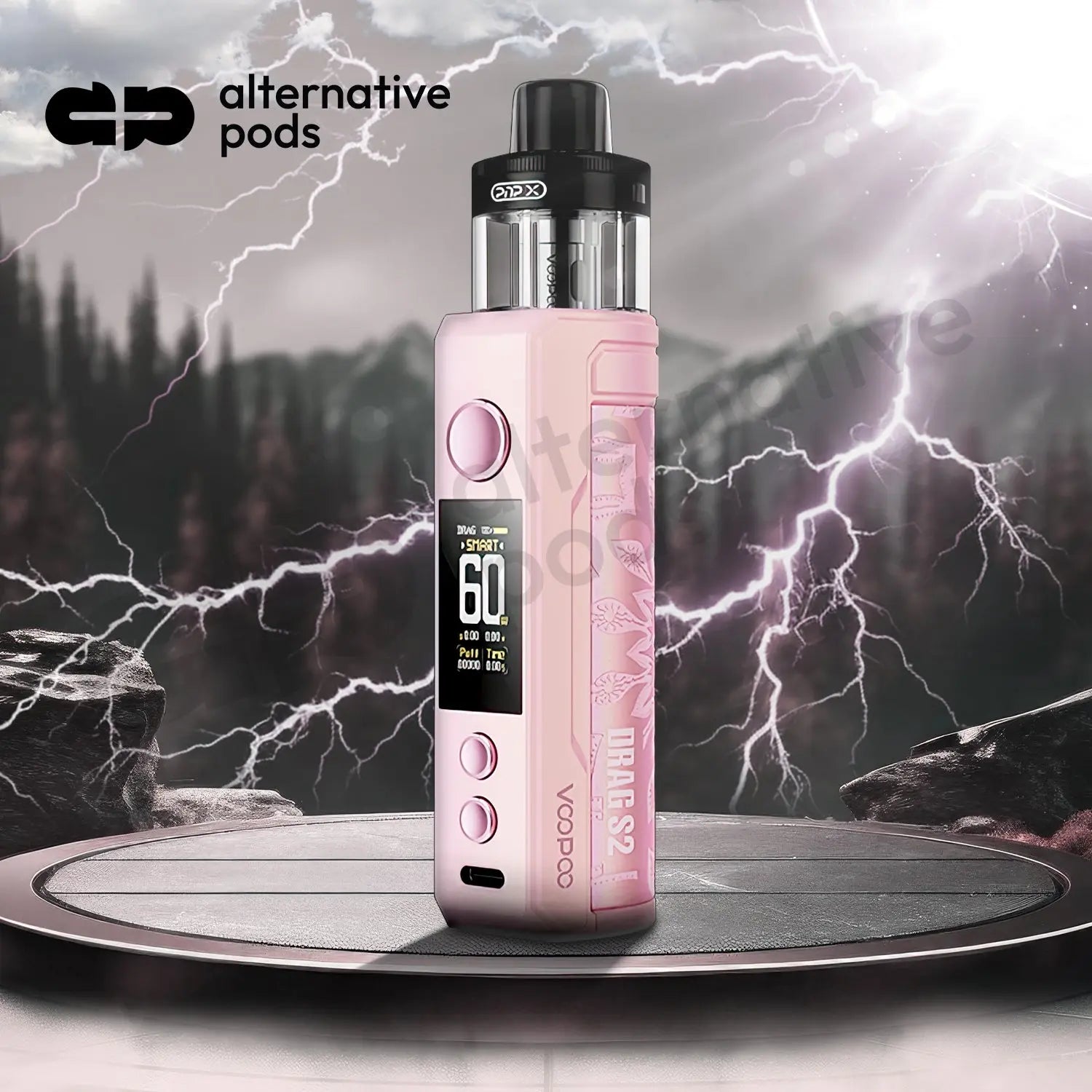 VooPoo Drag S2 60W 2500mAh Pod System Starter Kit VooPoo Drag S2 60W 2500mAh Pod System Starter Kit