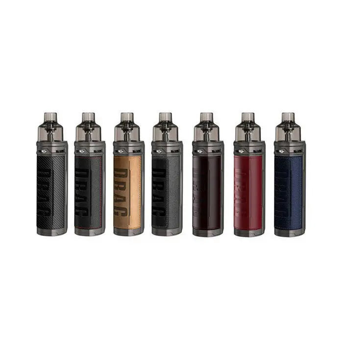 voopoo drag x pod kit VooPoo Drag X 18650 Pod System Starter Kit With 4.5ML Refillable PnP P