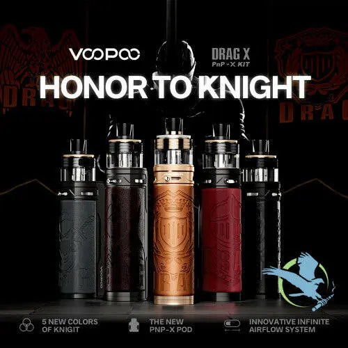 VooPoo Drag X PnP-X 80W 18650 Pod System Starter Kit With Refillable 5ML Pod - Alternative pods | Online Vape & Smoke Shop