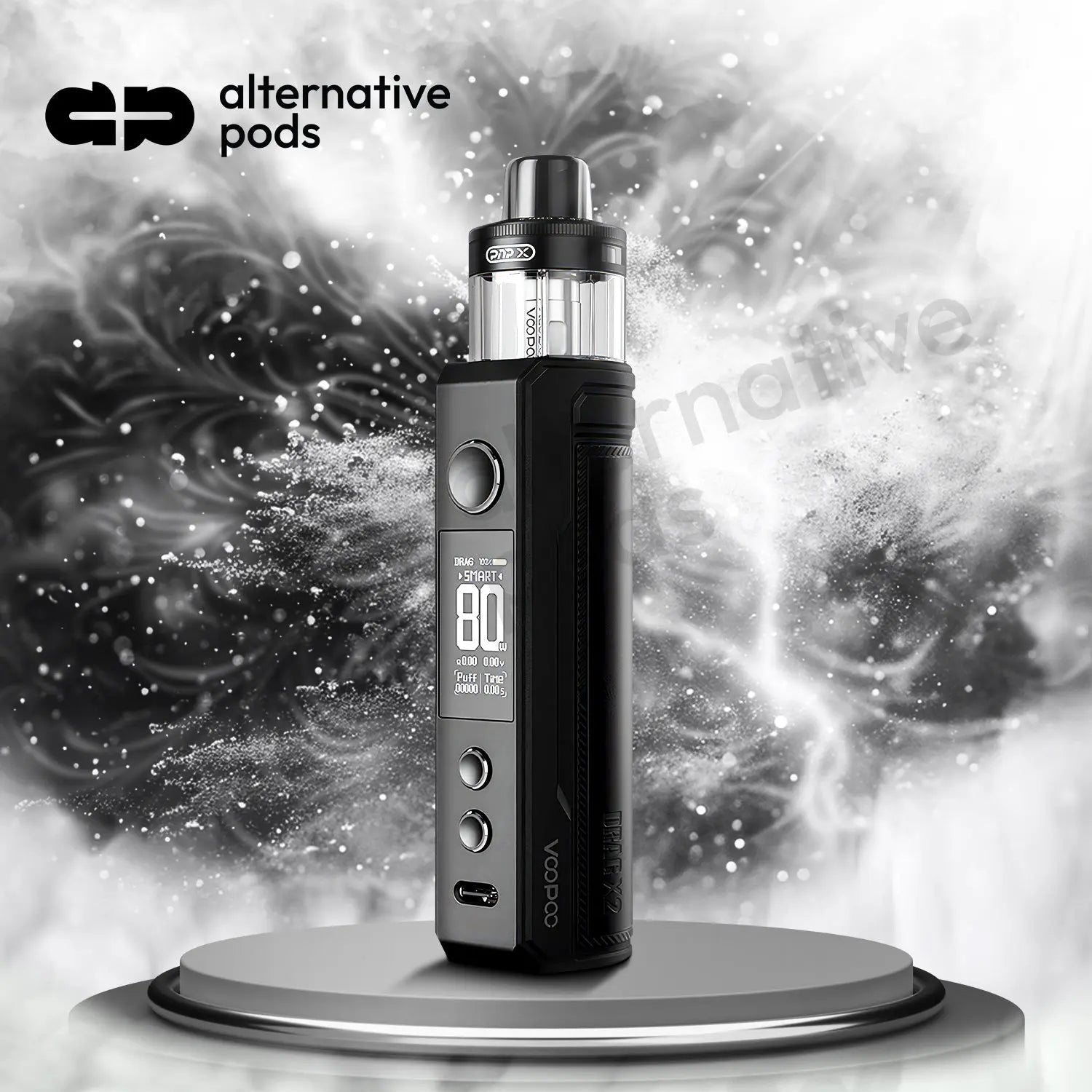 VooPoo Drag X2 80W 18650 Pod System Starter Kit - Alternative pods | Online Vape & Smoke Shop