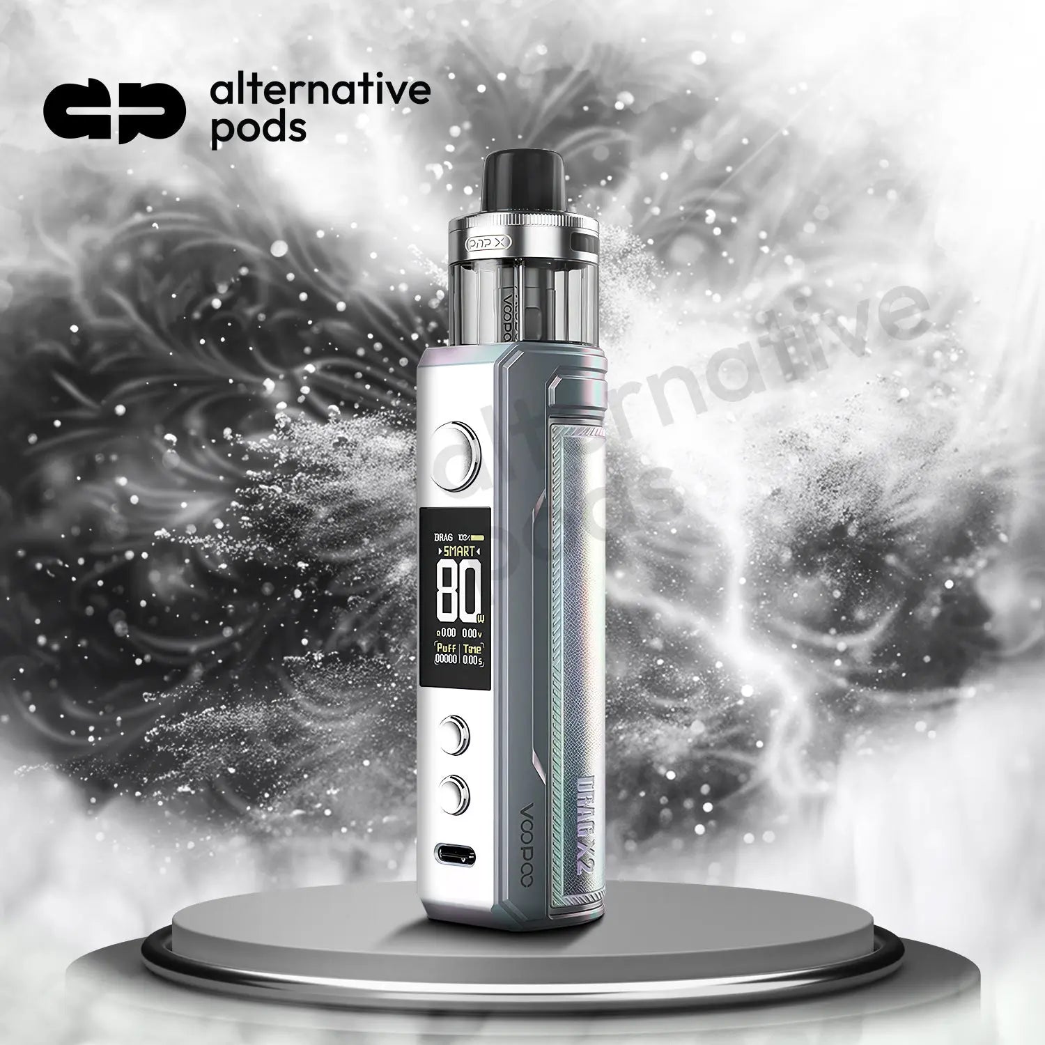 VooPoo Drag X2 80W 18650 Pod System Starter Kit VooPoo Drag X2 80W 18650 Pod System Starter Kit