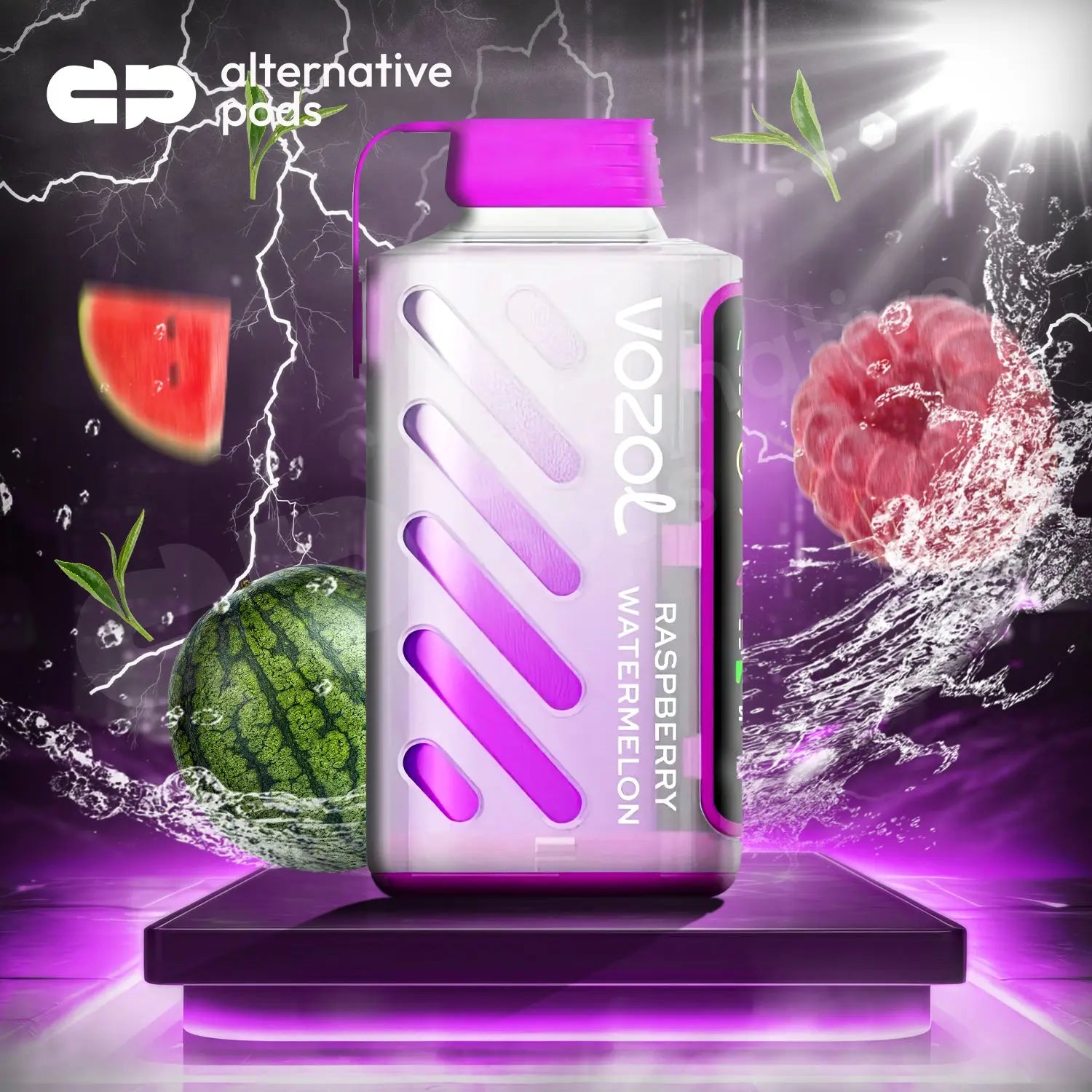 vozol watermelon ice 20000 VOZOL Gear Power Strawberry watermelon 20000 Puffs 50mg
