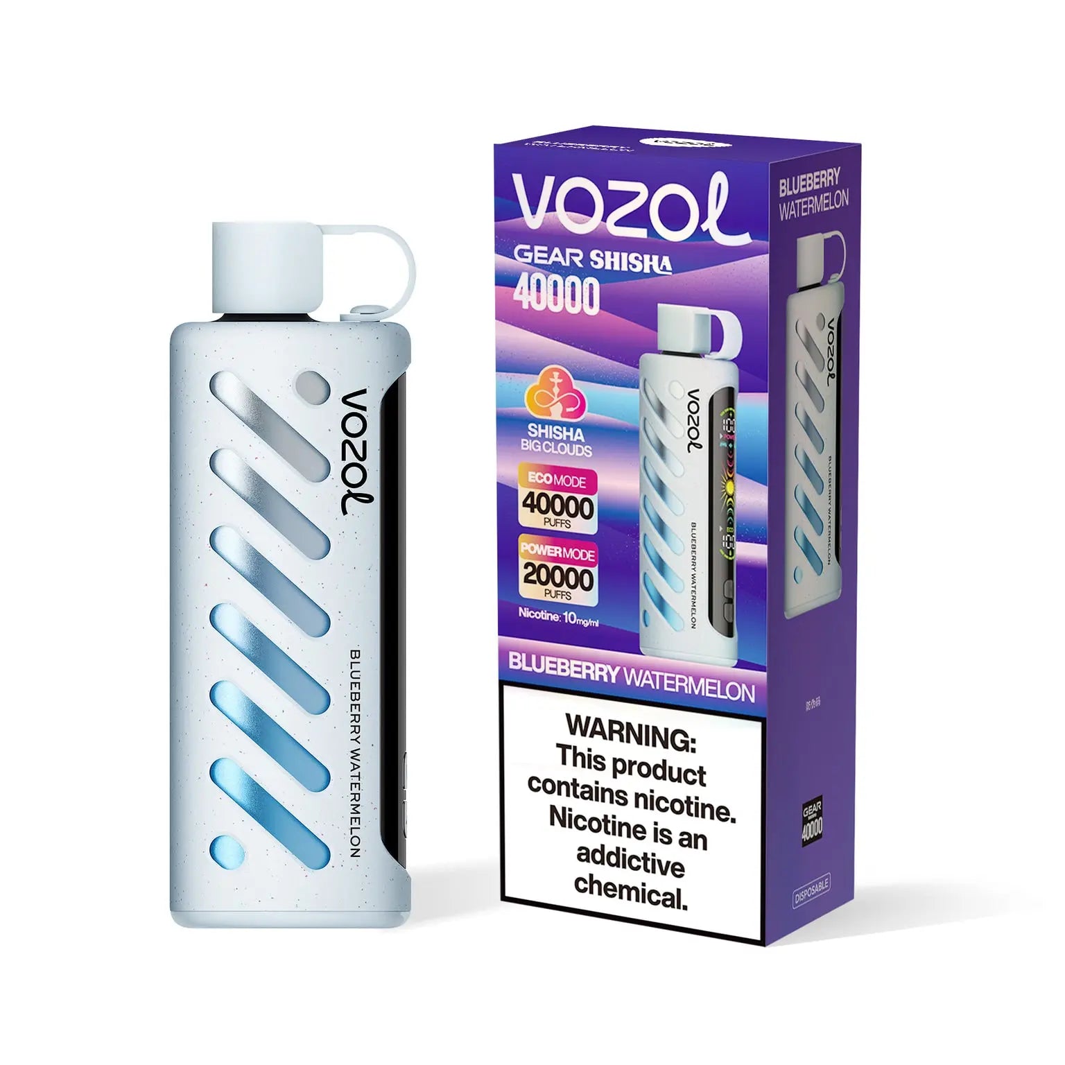 Vozol Gear Shisha 40K - Blueberry Watermelon 