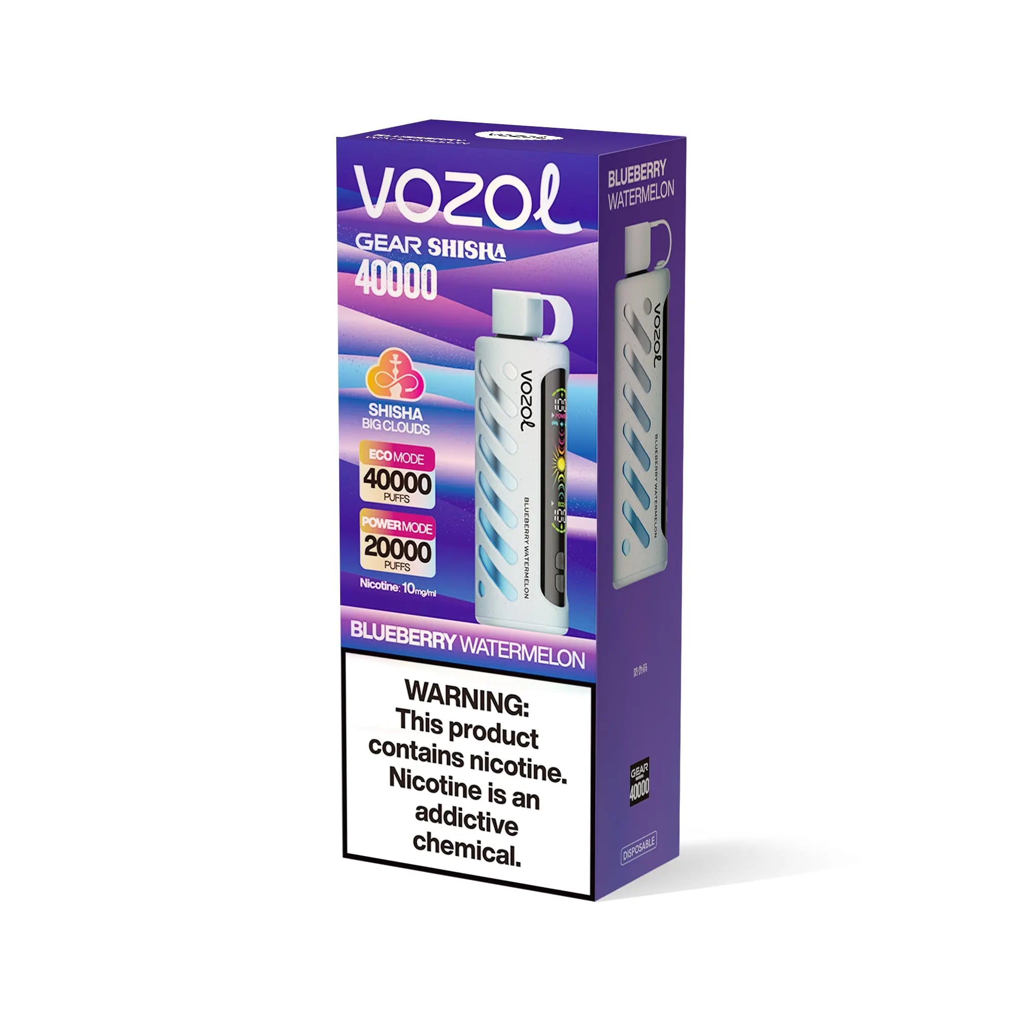 Vozol Gear Shisha 40K - Blueberry Watermelon 