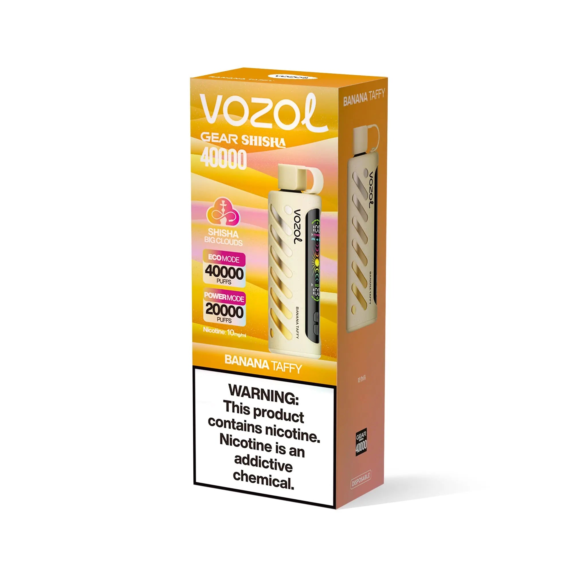 Vozol Gear Shisha 40K - Banana Taffy 