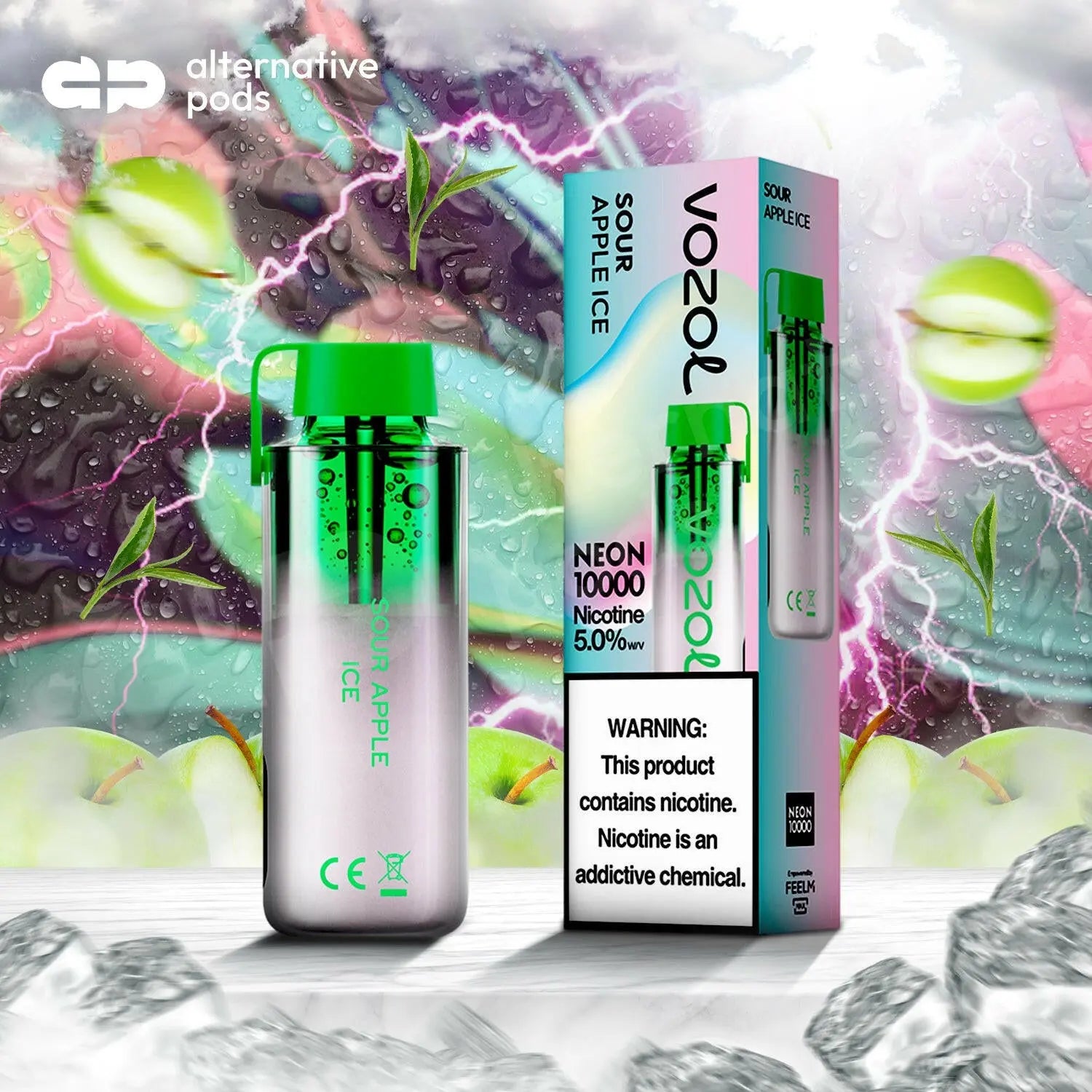 Vozol Neon 10000 - Alternative pods | Online Vape & Smoke Shop