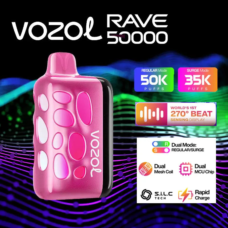 Vozol Rave 50000 Disposable