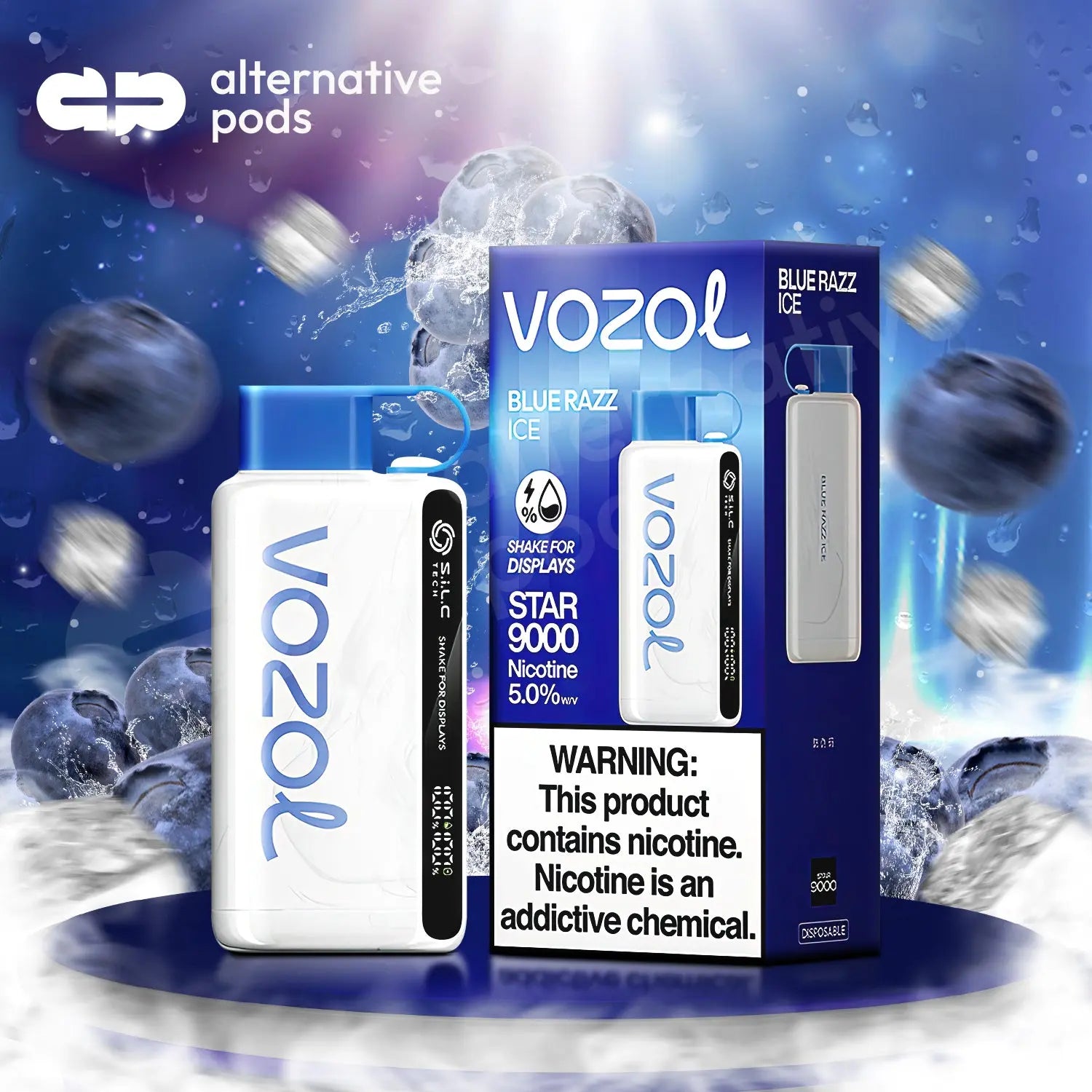 Vozol Star 9000 Disposable - Alternative pods | Online Vape & Smoke Shop