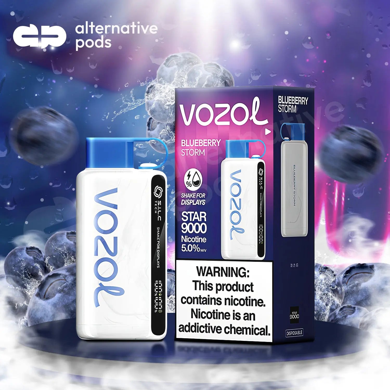 Vozol Star 9000 Disposable - Alternative pods | Online Vape & Smoke Shop