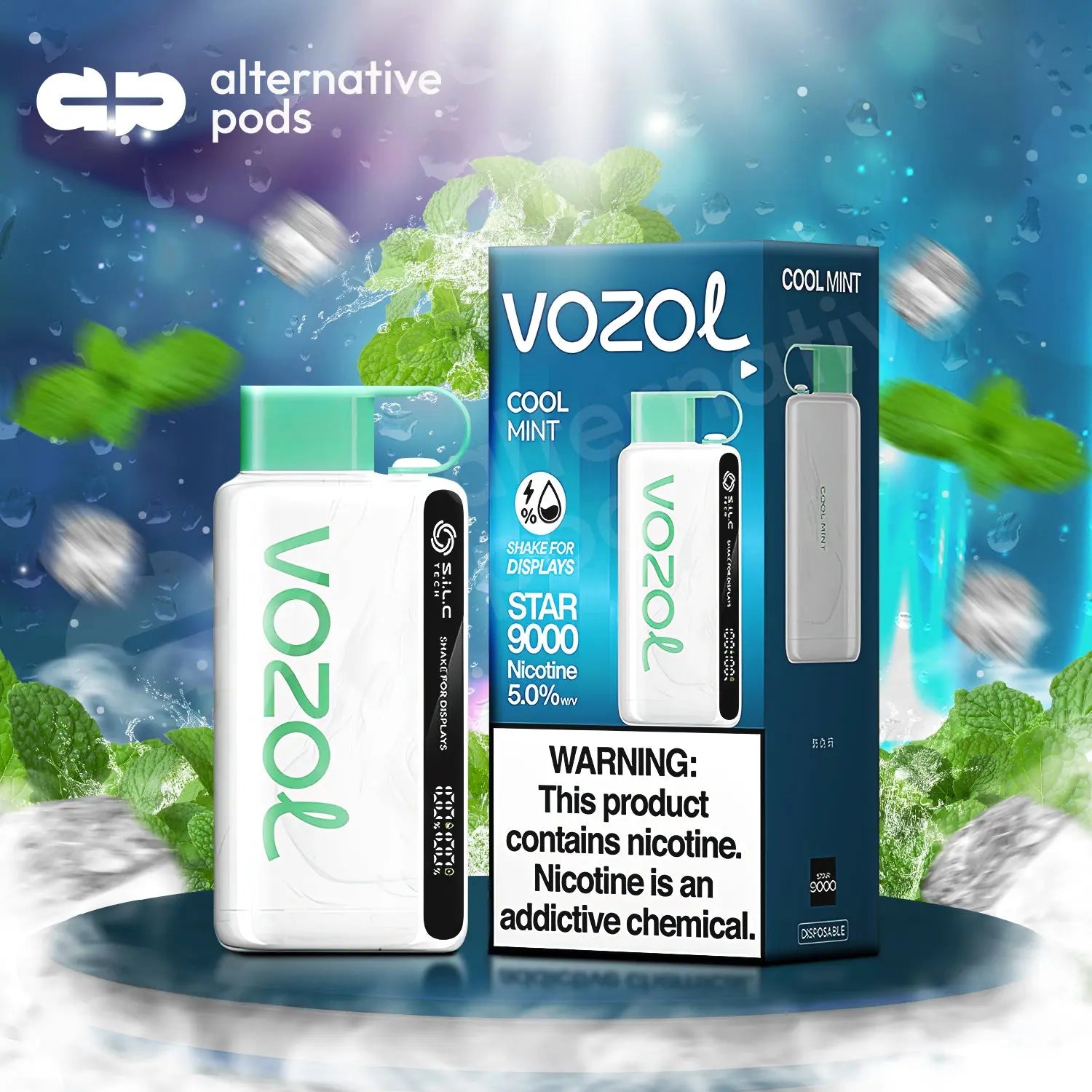 Vozol Star 9000 Disposable - Alternative pods | Online Vape & Smoke Shop