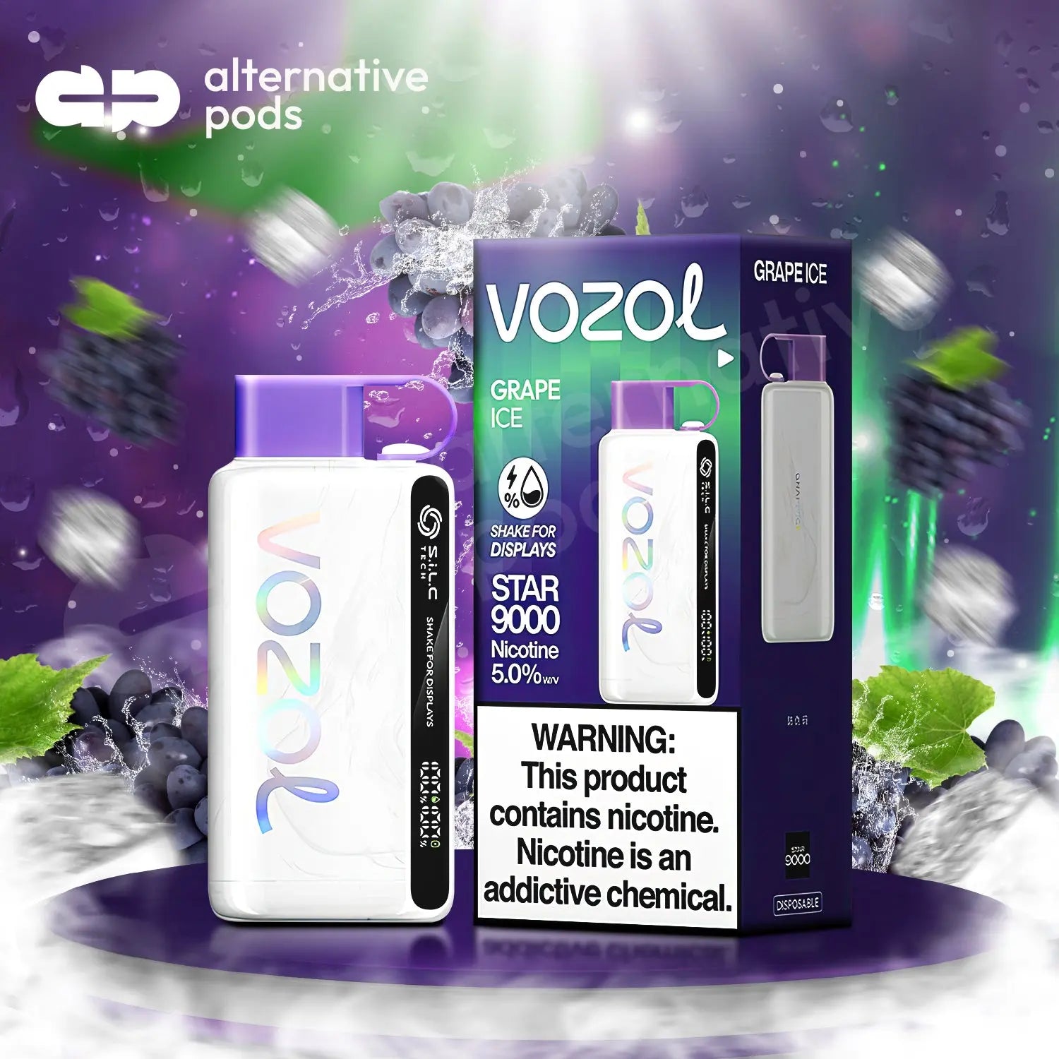 Vozol Star 9000 Disposable - Alternative pods | Online Vape & Smoke Shop