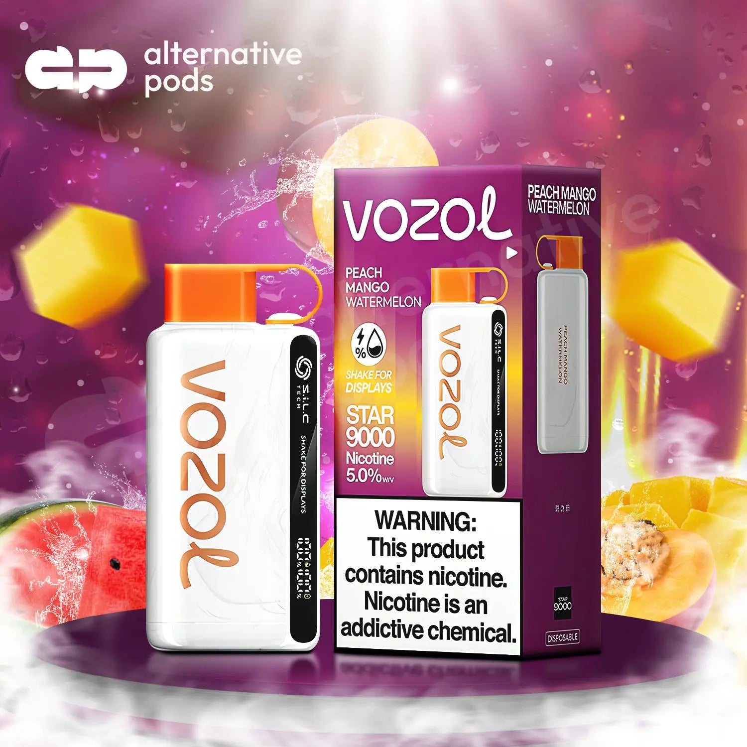 Vozol Star 9000 Disposable - Alternative pods | Online Vape & Smoke Shop