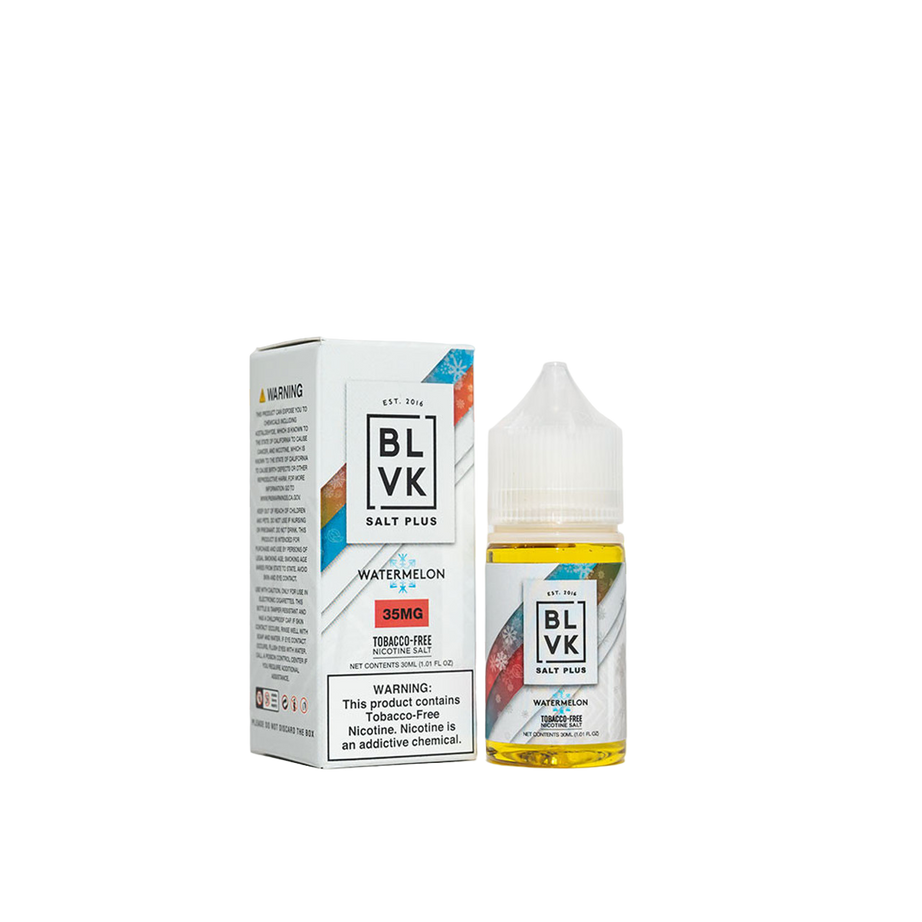 BLVK Salt Plus Synthetic Nicotine Salt E-Liquid 30ML Watermelon