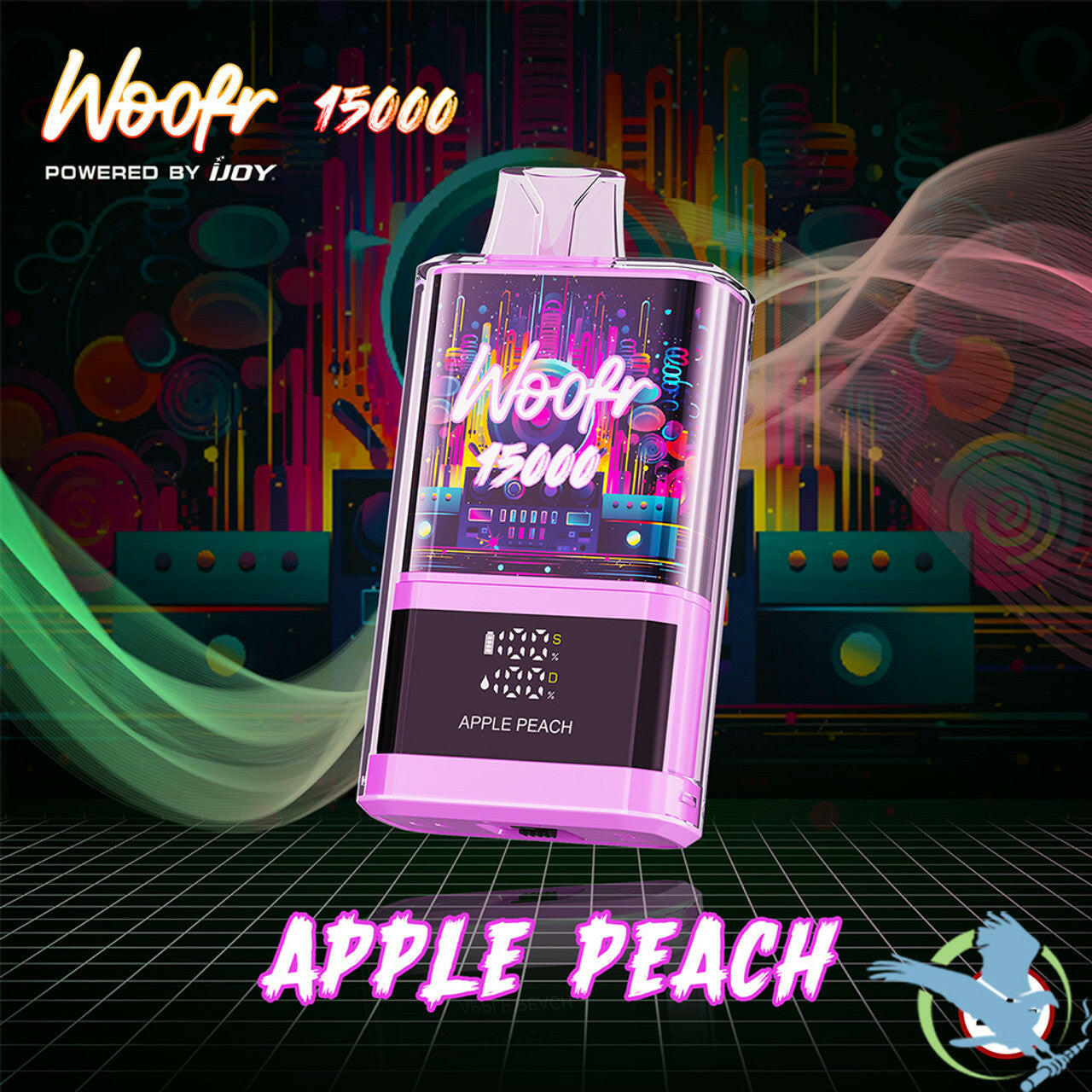 Woofr 15000 Disposable - Apple Peach