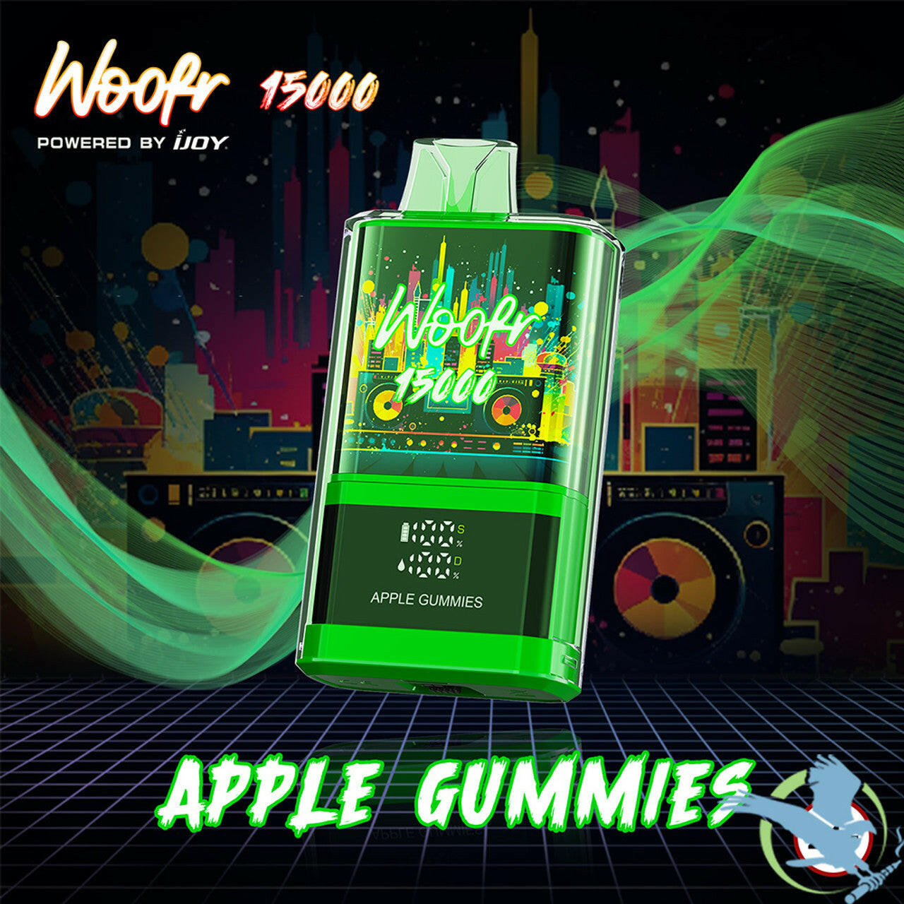Woofr 15000 Disposable - Apple Gummies