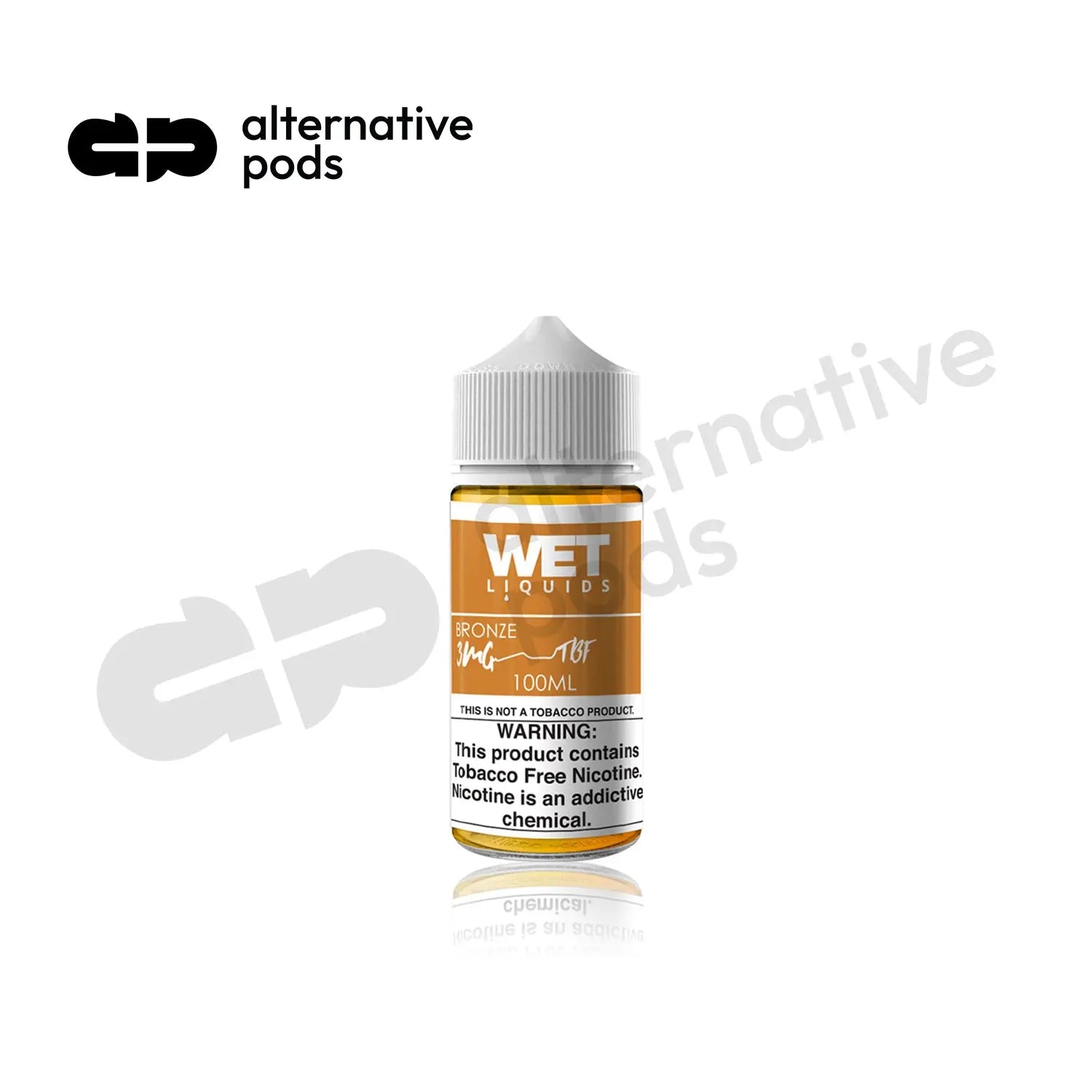Wet Liquids Synthetic Nicotine E-Liquid 100ML - Alternative pods | Online Vape & Smoke Shop