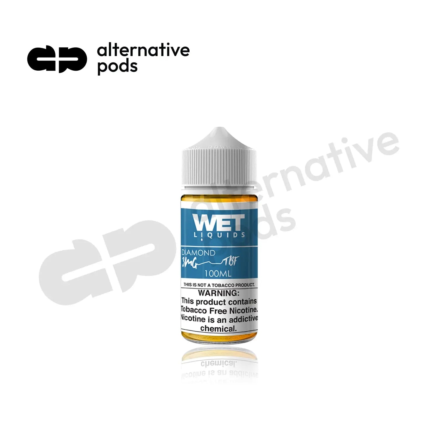 Wet Liquids Synthetic Nicotine E-Liquid 100ML - Alternative pods | Online Vape & Smoke Shop