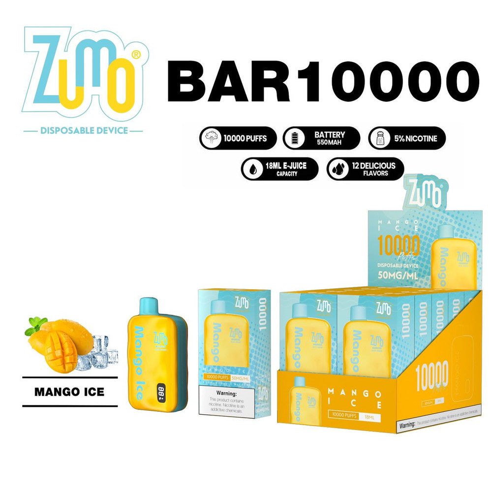 ZUMO BAR 10000 - Mango Ice