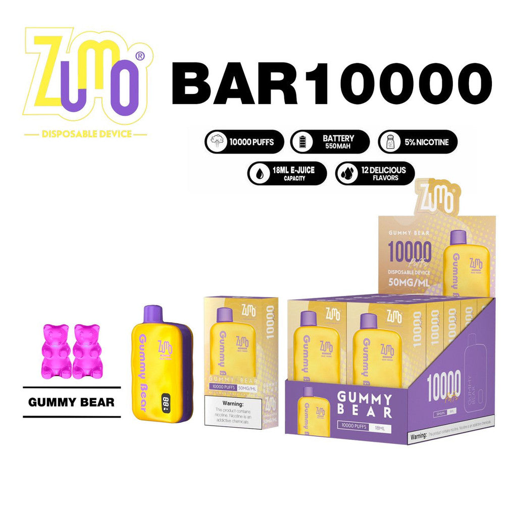 ZUMO BAR 10000 - Gummy bear