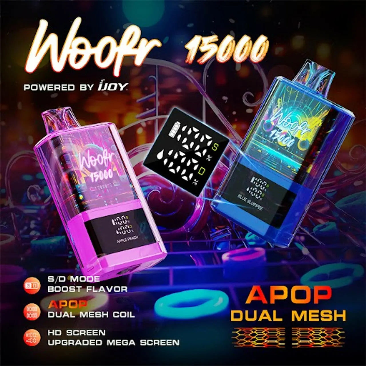 Woofr 15000 Disposable - Alternative pods | Online Vape & Smoke Shop