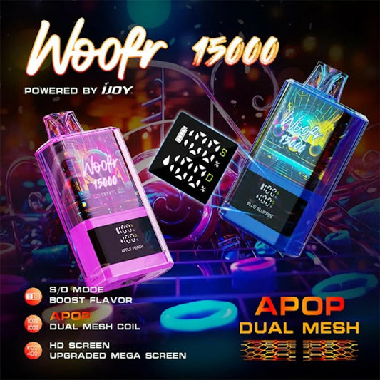 Woofr 15000 Disposable - Alternative pods | Online Vape & Smoke Shop