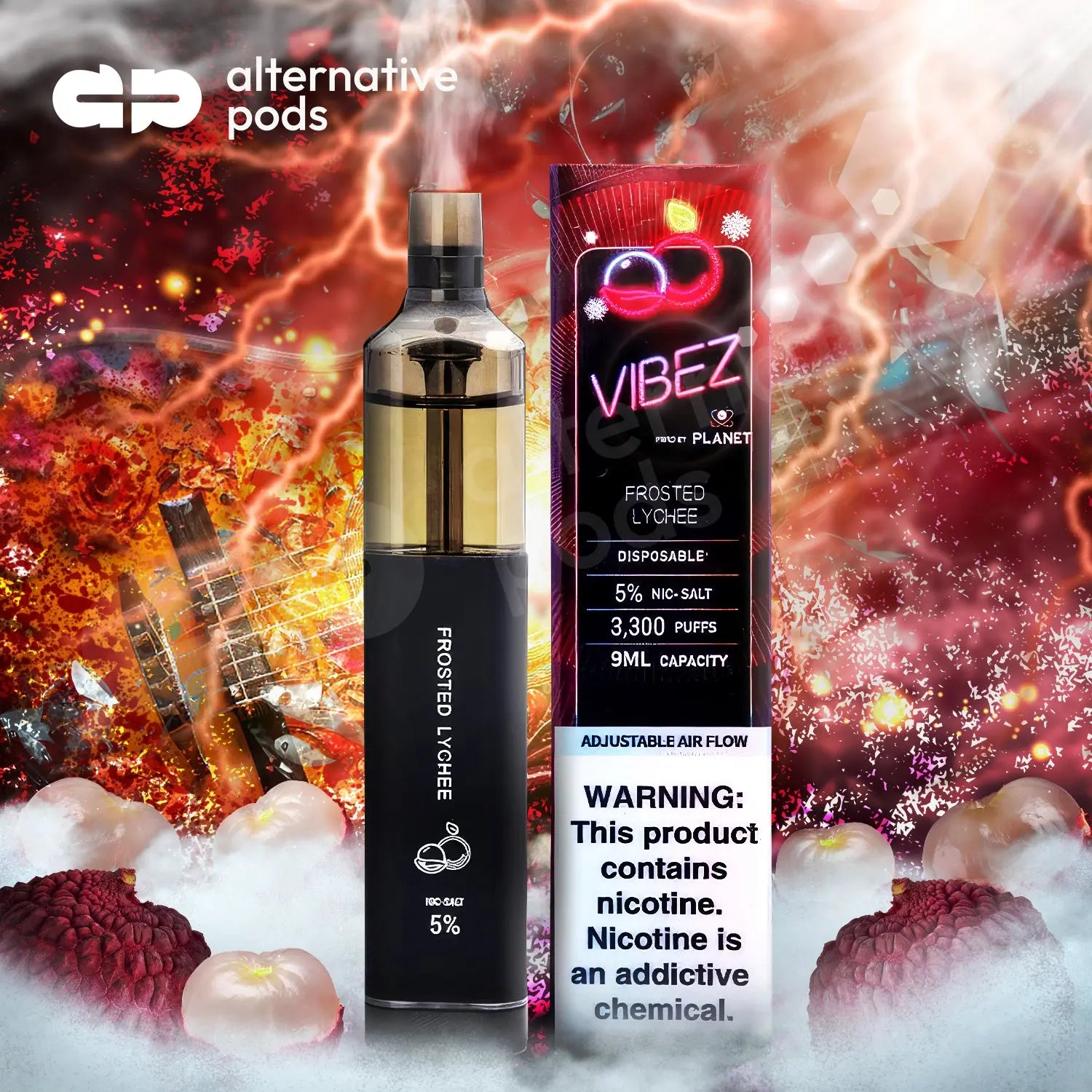 X PLANET Vibez Pod Disposable Vape - Alternative pods | Online Vape & Smoke Shop