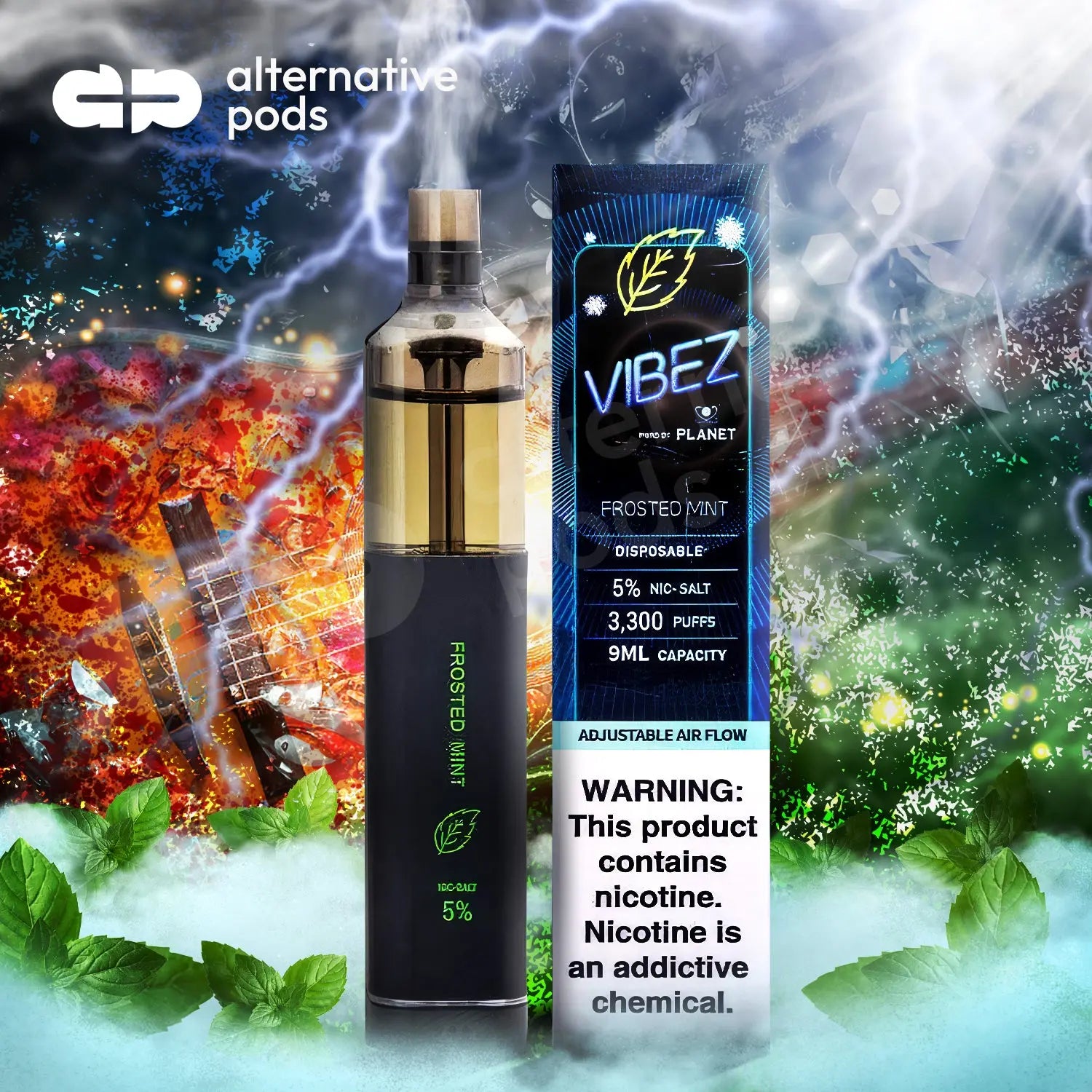 X PLANET Vibez Pod Disposable Vape - Alternative pods | Online Vape & Smoke Shop