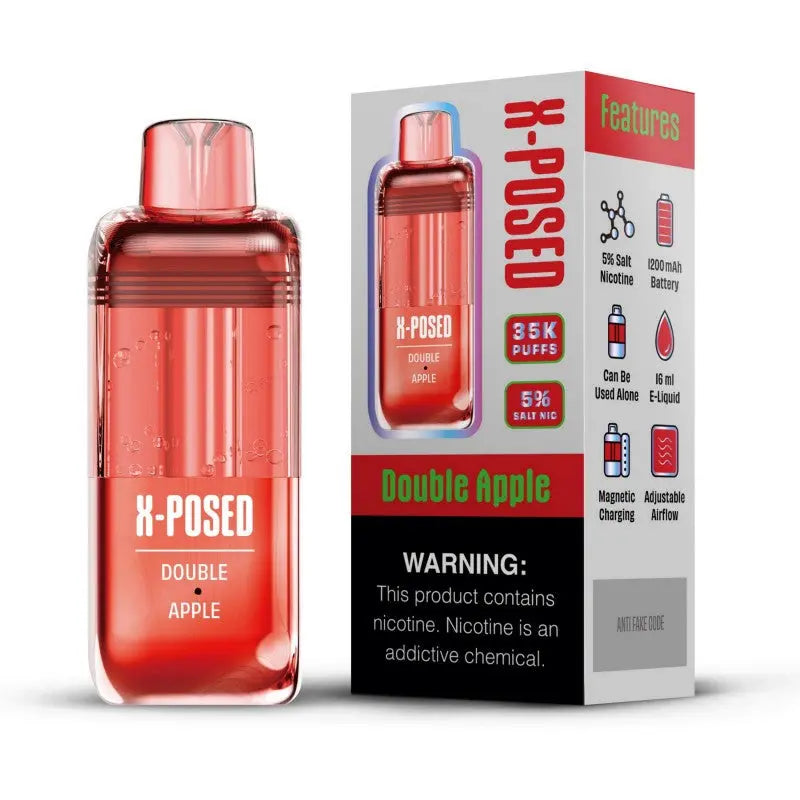 X-Posed 35K Disposable Pod - Double Apple 