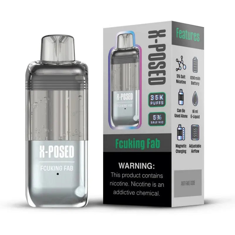 X-Posed 35K Disposable Pod - Fcuking Fab