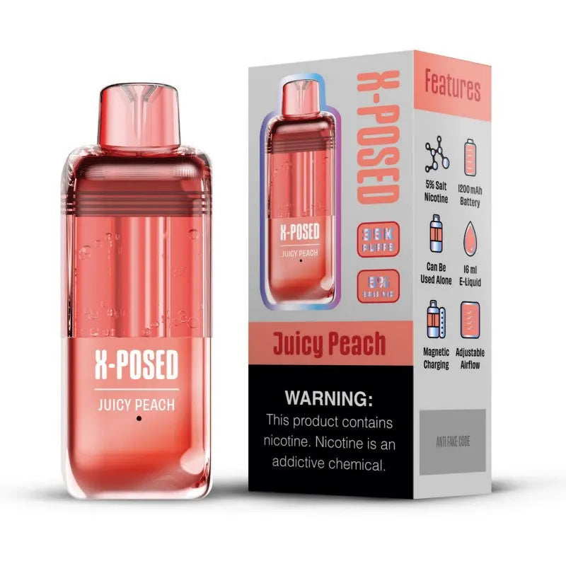 X-Posed 35K Disposable Pod - Juicy Peach 