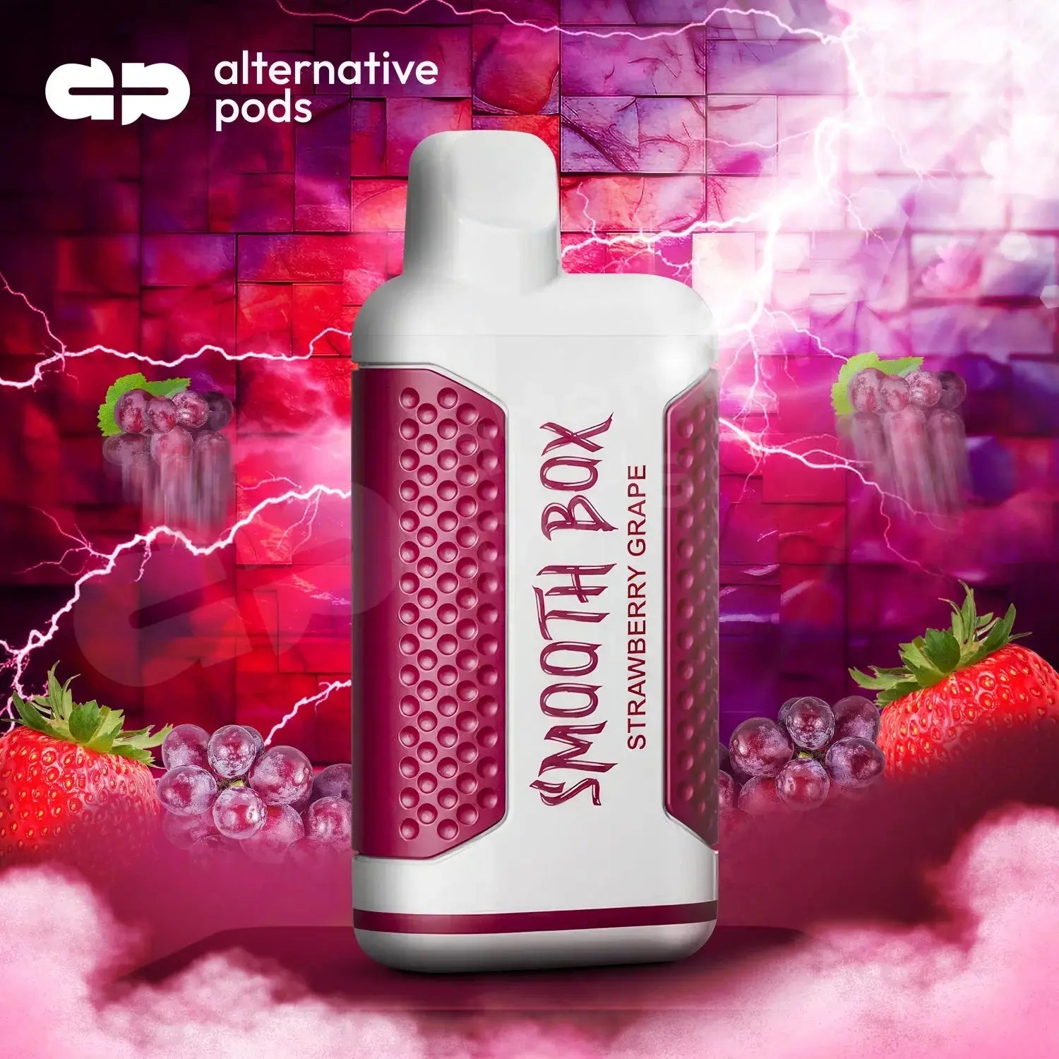 YIBLA SMOOTH BOX KANGVAPE 5500 - Strawberry Grape 