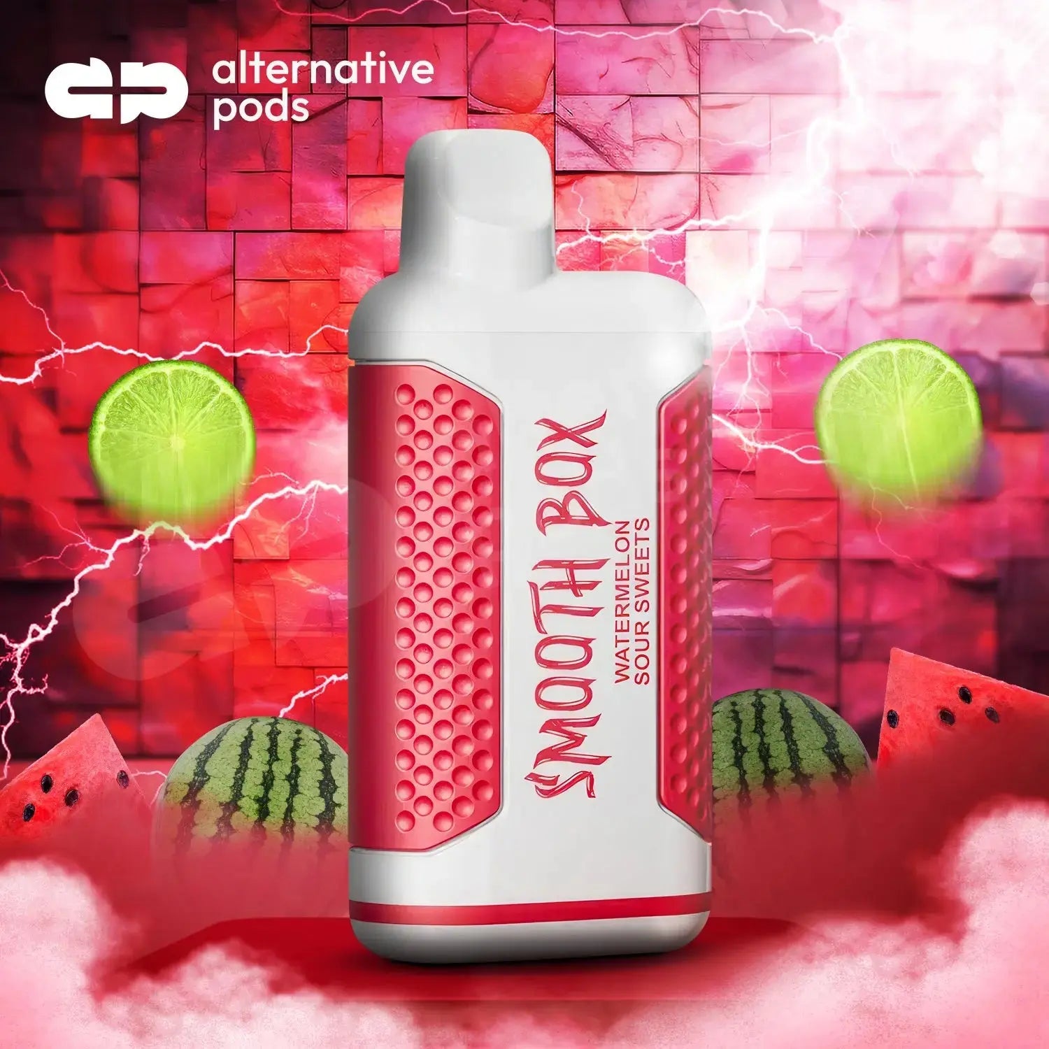 YIBLA SMOOTH BOX KANGVAPE 5500 - Watermelon Sour Sweets 