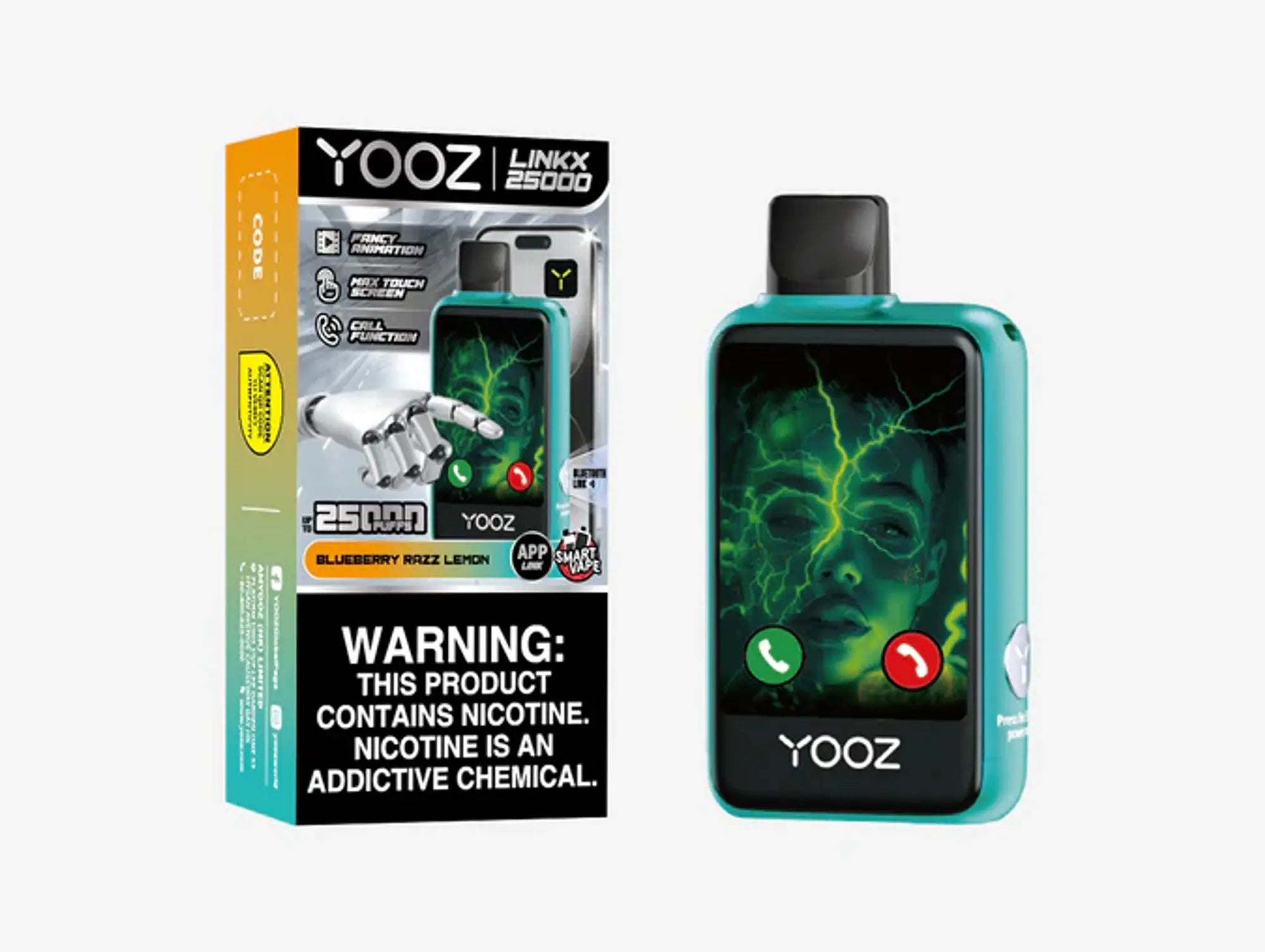 YOOZ LINKX 25K Disposable - Blueberry Razz Lemon 