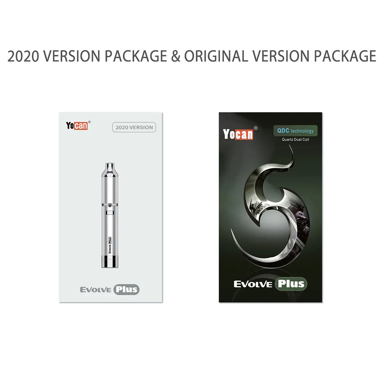 Yocan Evolve Plus 1100mAh Vaporizer Kit 2020 Edition - Alternative pods | Online Vape & Smoke Shop