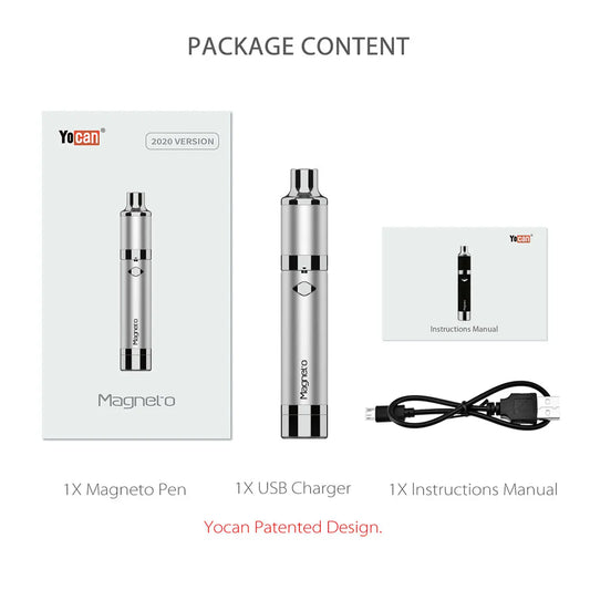 Yocan Magneto 1100mAh Vaporizer Kit 2020 Edition - Alternative pods | Online Vape & Smoke Shop