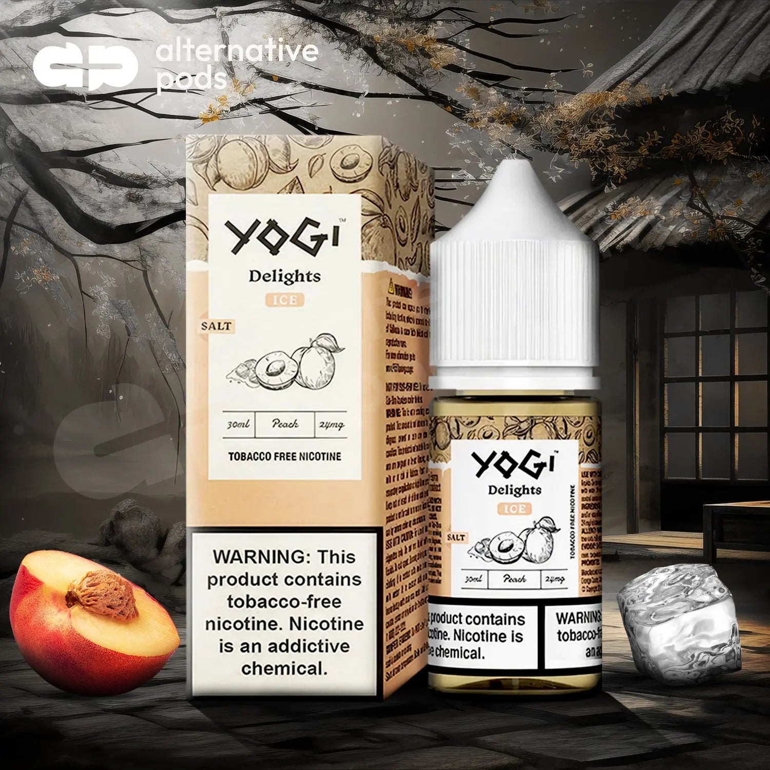 Yogi Delights Ice Synthetic Nicotine Salt E-Liquid 30ML - Alternative pods | Online Vape & Smoke Shop