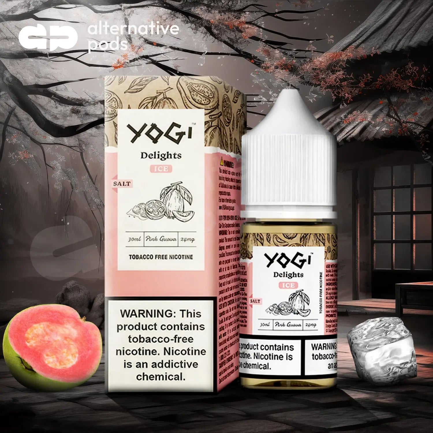 Yogi Delights Ice Synthetic Nicotine Salt E-Liquid 30ML - Alternative pods | Online Vape & Smoke Shop